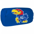 Kansas Jayhawks NCAA College 14" x 8" Beaded Spandex Bolster Pillow