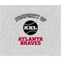 Atlanta Braves 58" x 48" "Property Of" Blanket / Throw