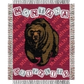 Montana Grizzlies NCAA College Baby 36" x 46" Triple Woven Jacquard Throw