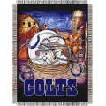 Indianapolis Colts NFL "Home Field Advantage" 48" x 60" Tapestry Throw