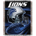 Detroit Lions NFL "Spiral" 48" x 60" Triple Woven Jacquard Throw