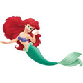 Little Mermaid's Ariel Fathead Disney Wall Graphic