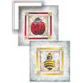 Bug COLLECTION (2 pcs) - Framed Canvas