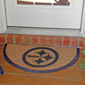 Pittsburgh Steelers NFL Half Moon Outdoor Door Mat