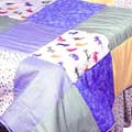 Queen Patch Quilt w/Cord Edge