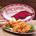 Arkansas Razorbacks NCAA College 12" Ceramic Oval Platter