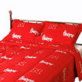 Nebraska Huskers 100% Cotton Sateen Standard Pillow Sham - Red