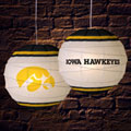 Iowa Hawkeyes NCAA College 18" Rice Paper Lamp