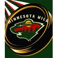 Minnesota Wild NHL "Puck" 50" x 60" Super Plush Throw