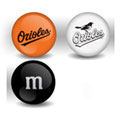 Baltimore Orioles Custom Printed MLB M&M's With Team Logo