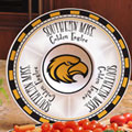 Southern Mississippi Golden Eagles NCAA College 14" Ceramic Chip and Dip Tray