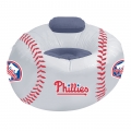 Philadelphia Phillies MLB Vinyl Inflatable Chair w/ faux suede cushions