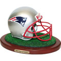 New England Patriots NFL Football Helmet Figurine