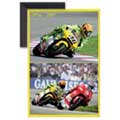 Motorcycle GP 500-2001 - Contemporary mount print with beveled edge