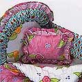 Amanda Summer Blanket - Pink Flower