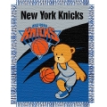 New York Knicks NBA Baby 36" x 46" Triple Woven Jacquard Throw