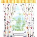 Flowerland Window Drape