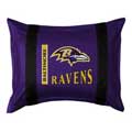 Baltimore Ravens Side Lines Pillow Sham