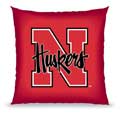 Nebraska Huskers 18" Toss Pillow