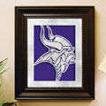 Minnesota Vikings NFL Laser Cut Framed Logo Wall Art