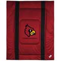Louisville Cardinals Side Lines Comforter