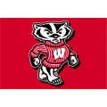 Wisconsin Badgers NCAA College 20" x 30" Acrylic Tufted Rug