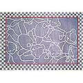 Bear Outline Blue Rug (5'3" x 7'6")