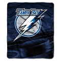 Tampa Bay Lightning NHL Micro Raschel Blanket 50" x 60"