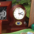 Penn State Nittany Lions NCAA College Brown Desk Clock