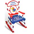 University of Kansas Team Rocking Chair