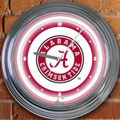 Alabama Crimson Tide NCAA College 15" Neon Wall Clock