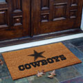 Dallas Cowboys NFL Rectangular Outdoor Flocked Door Mat