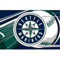 Seattle Mariners MLB 39" x 59" Acrylic Tufted Rug