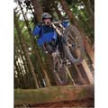 BMX Biker I - Contemporary mount print with beveled edge