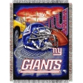 New York Giants NFL "Home Field Advantage" 48" x 60" Tapestry Throw
