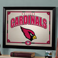 Arizona Cardinals NFL Framed Glass Mirror