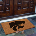 Kansas State Wildcats NCAA College Rectangular Outdoor Flocked Door Mat