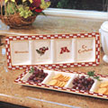 Minnesota Golden Gophers NCAA College Gameday Ceramic Relish Tray