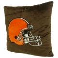 Cleveland Browns NFL 16" Embroidered Plush Pillow with Applique