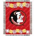 Florida State FSU Seminoles NCAA College Baby 36" x 46" Triple Woven Jacquard Throw