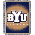 Brigham Young Cougars NCAA College "Focus" 48" x 60" Triple Woven Jacquard Throw