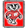 Wisconsin Badgers NCAA College "Focus" 48" x 60" Triple Woven Jacquard Throw