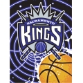 Sacramento Kings NBA "Tie Dye" 60" x 80" Super Plush Throw