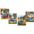 Surfin' Safari Collection (4pcs) - Framed Print