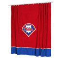 Philadelphia Phillies MLB Microsuede Shower Curtain