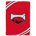 Arkansas Razorbacks College "Force" 60" x 80" Super Plush Throw