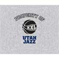 Utah Jazz 58" x 48" "Property Of" Blanket / Throw