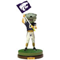 Kansas State Wildcats NCAA College Flag Holding Mascot Figurine