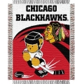 Chicago Blackhawks NHL Baby 36" x 46" Triple Woven Jacquard Throw