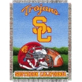 University of Southern California USC Trojans NCAA College "Home Field Advantage" 48"x 60" Tapestry Throw